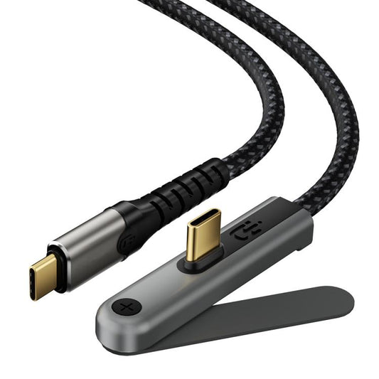 DOONJIEY USB3.2 PD 100W USB-C / Type-C to USB-C / Type-C Full-function Phone Holder Cable,Length:2m