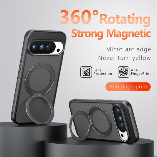 Armor Magnetic Holder PC Hybrid TPU Phone Case, For Google Pixel 10 Pro XL