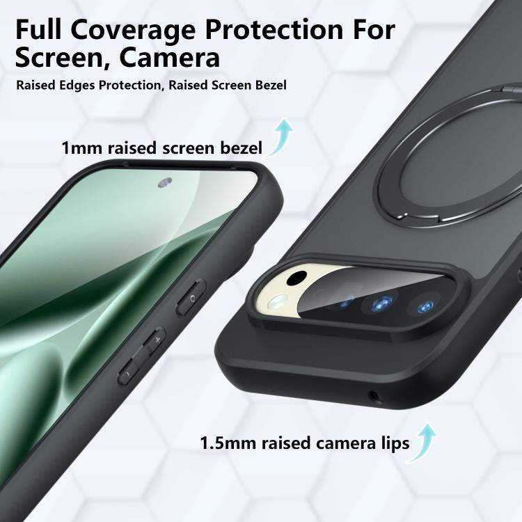 Armor Magnetic Holder PC Hybrid TPU Phone Case, For Google Pixel 10 Pro XL