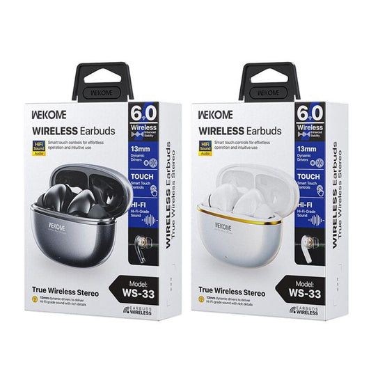 Écouteurs Bluetooth véritablement sans fil WK WS-33