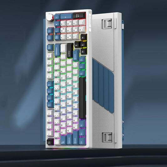 SHIPADOO JK980 Blue Switch RGB 98 Keys Three Modes Mechanical Keyboard