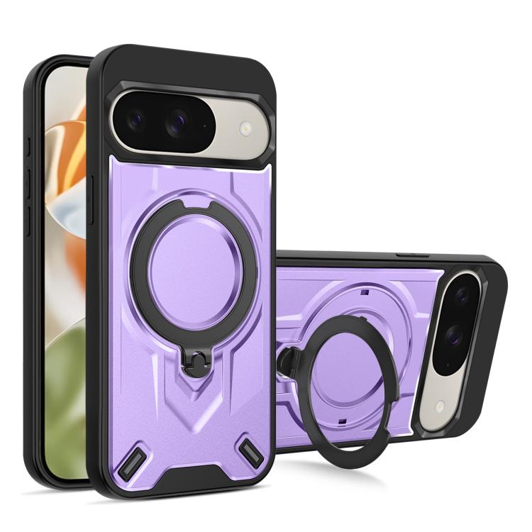 Dijia Rotating Bracket Magnetic Phone Case, For Google Pixel 10 / 10 Pro / 9 Pro