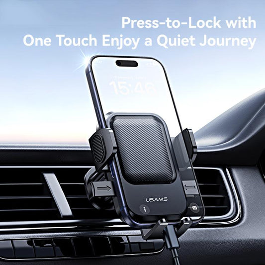USAMS ZJ090 One-touch Car Air Vent Phone Holder, ZJ090