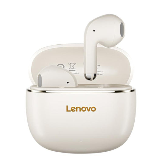 Écouteurs sans fil Bluetooth semi-intra-auriculaires Lenovo TA120 TWS avec réduction de bruit AI, TA120