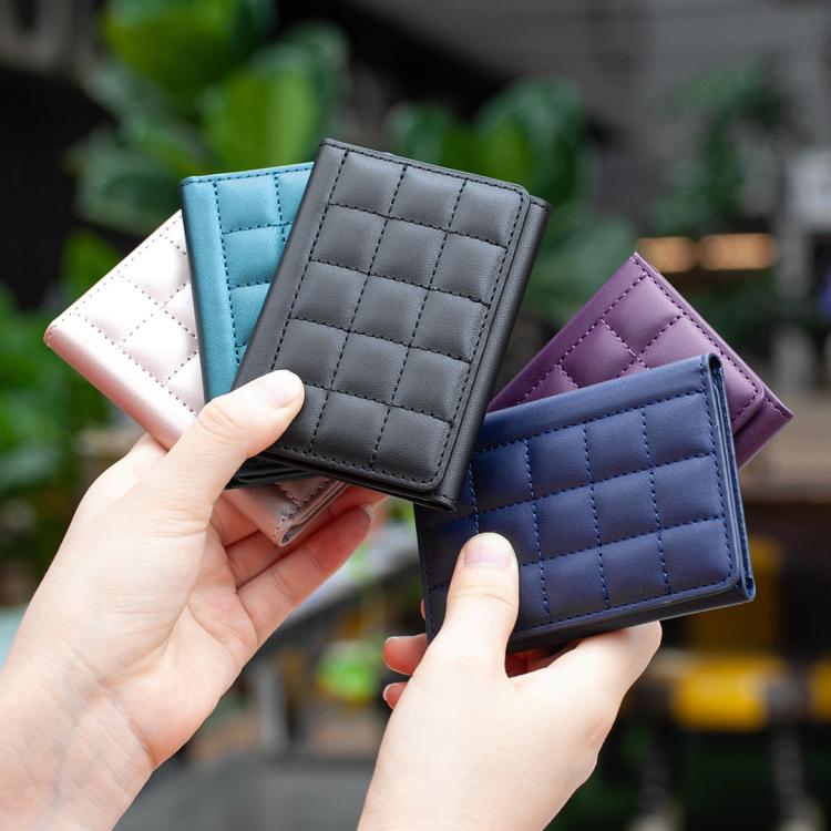 BFK38 Magnetic Square-shaped Mobile Phone Holder RFID Card Slots