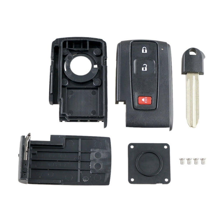 Car Key Shell Remote Control Case with Small Key for Toyota Prius 3-button, For Toyota Prius