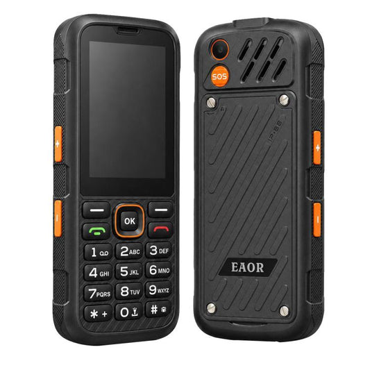 HP290Z 4G IP68 Rugged Phone, 2.8 inch, 3000mAh Battery, Network: 4G, BT, FM, SOS, Torch, With Charging Dock, EU Plug, US Plug, UK Plug