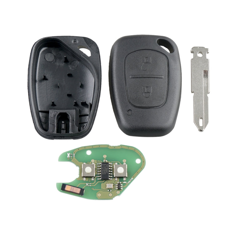 Car Remote Control 206 Embryo PCF7946 434 Frequency for Renault 2-button, For Renault 2-button