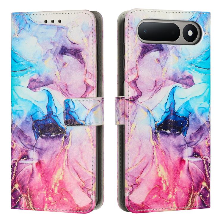 Painted Marble Pattern Leather Phone Case, For Tecno Spark 50 5G