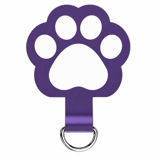 Cute Cartoon Cat Paw TPU Phone Lanyard Tether Pad