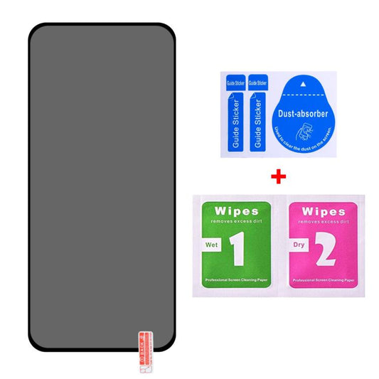 Full Cover Anti-spy Silk Screen Tempered Glass Film, For Realme P4R 5G