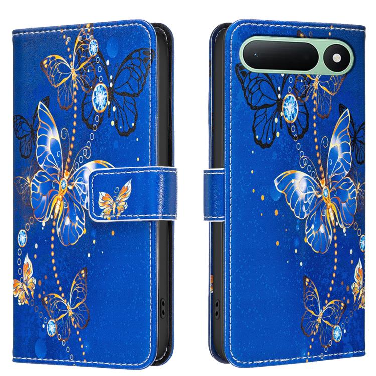 Colored Drawing Pattern Vegan Leather Phone Case, For Tecno Spark 50 5G