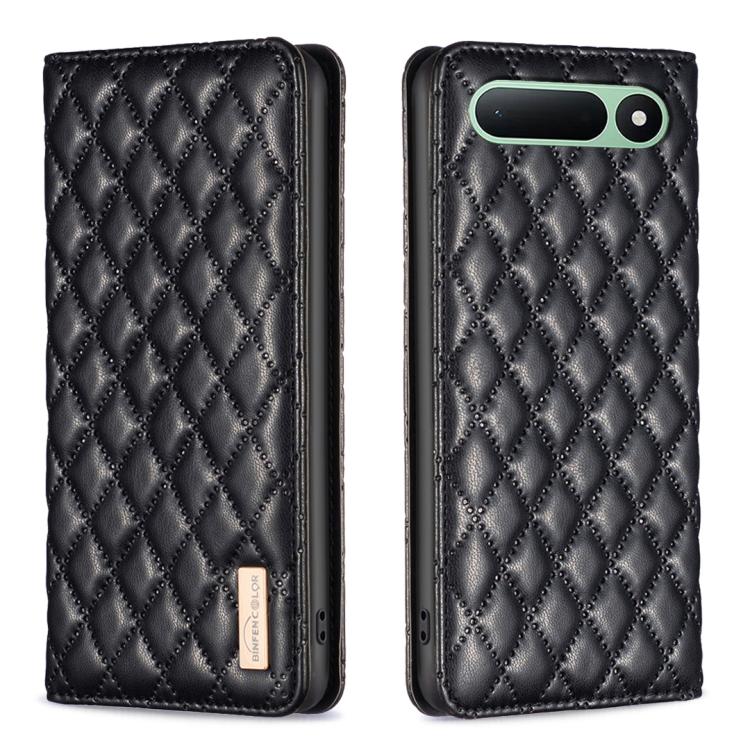Diamond Lattice Magnetic Leather Flip Phone Case, For Tecno Spark 50 5G