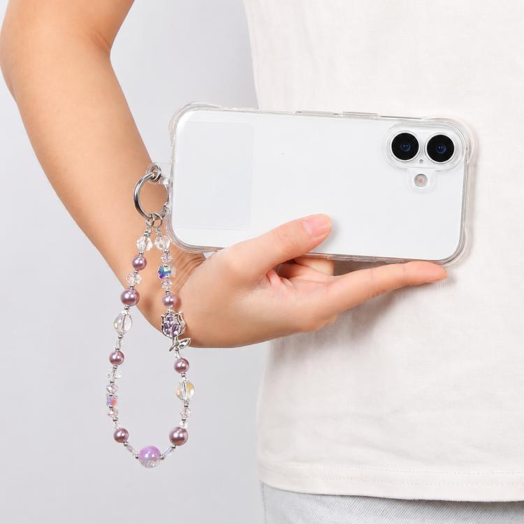 Tulip Flower Beaded Chain Phone Lanyard