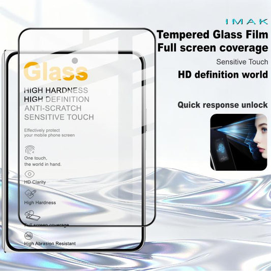 imak 9H Surface Hardness Full Screen Tempered Glass Film Pro+ Series, For iPhone Fold