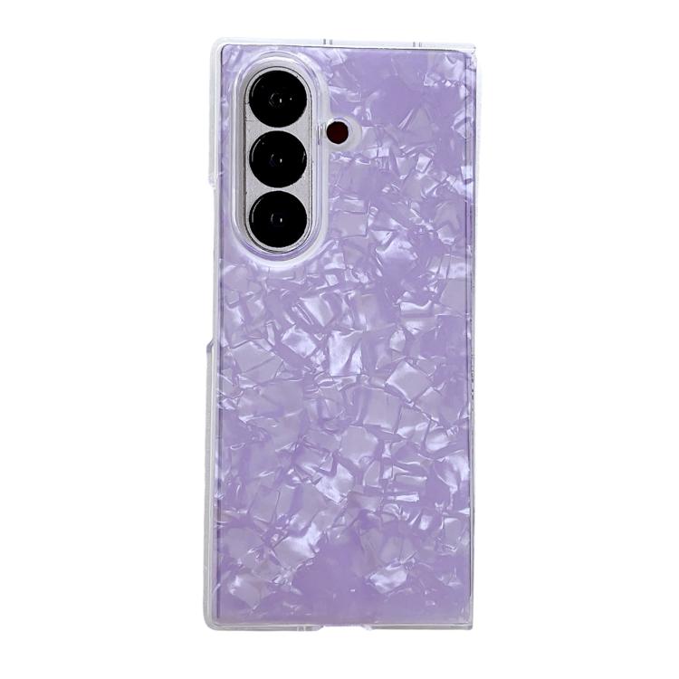 Pearlescent Shell Texture Phone Case, For Galaxy Z Fold8 Ultra 5G