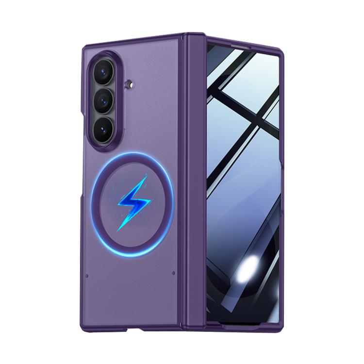 Intergrated Shell And Flim Skin Feel Translucent Frosted Magnetic Phone Case, For Galaxy Z Fold8 5G, For Galaxy Z Fold8 Ultra 5G
