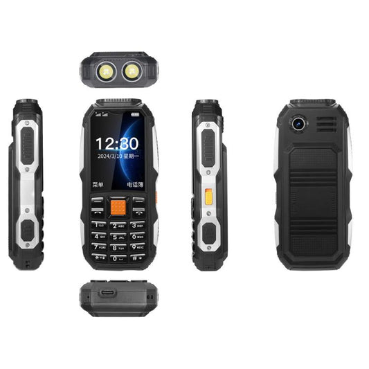 W2022 Rugged Phone, 1.77 inch, SC6531DA, Network: 2G, Dual SIM, BT, Torch