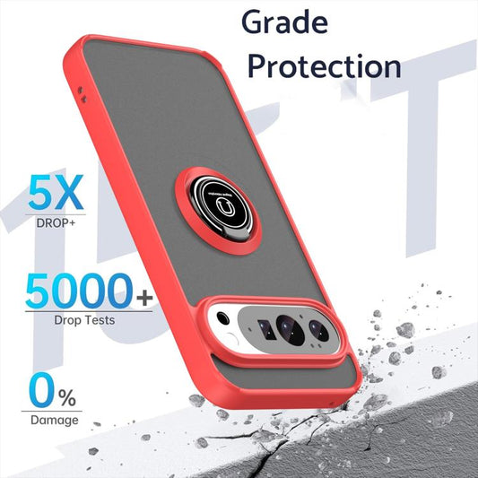 Q Shadow 1 Series TPU + PC Phone Case with Ring, For Google Pixel 11 Pro XL, For Google Pixel 11 / 11 Pro