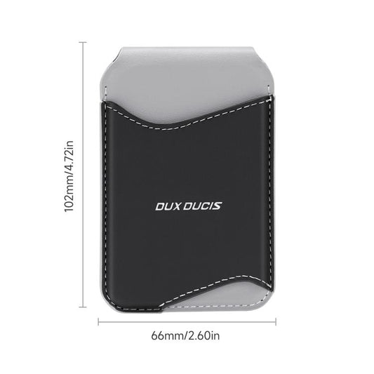 DUX DUCIS ARCH Series Rhythmic Style RFID Blocking Magnetic Wallet Card Holder