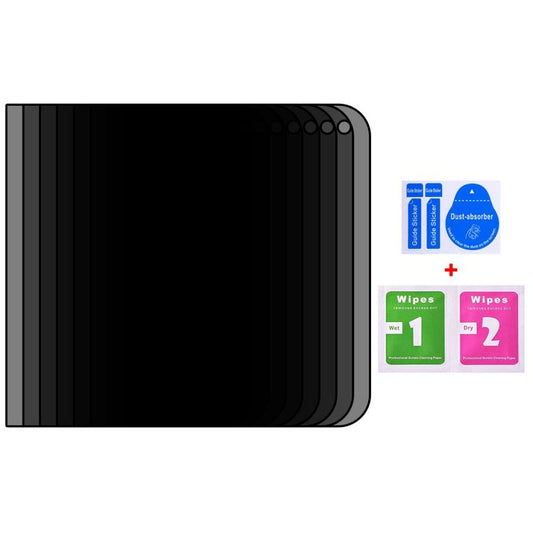25pcs Dustproof 28-Degree Matte Privacy Tempered Glass Film, For iPhone Duo Outer Screen, For iPhone 18 / 18 Pro, For iPhone 18 Pro Max