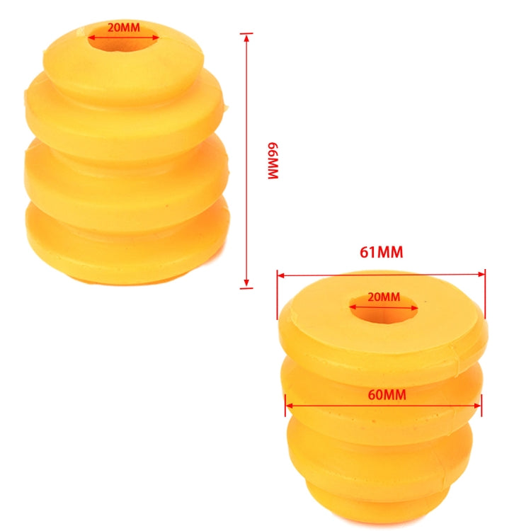2 PCS Car Polyurethane Front Shock Absorber 15153958 for Cadillac / Chevrolet, Front