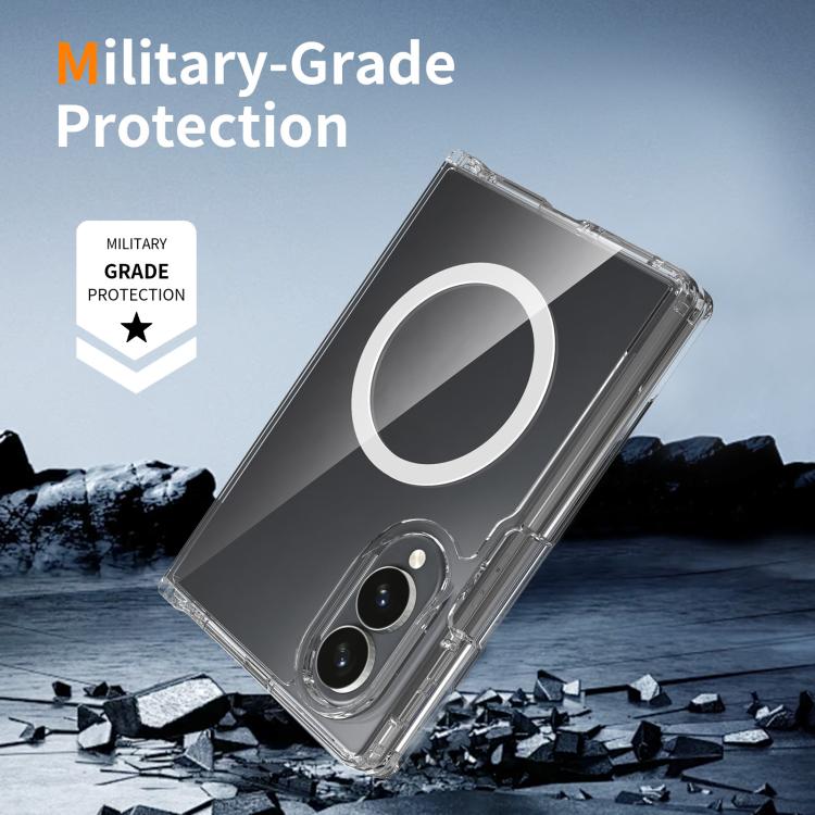 Scratch-proof Transparent Magnetic Phone Case, For Galaxy Z Fold8 5G