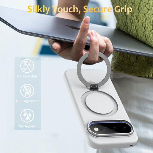 Gen1.5 Pivot Ring Holder TPU Hybrid PC Phone Case, For Google Pixel 11 Pro XL/10 Pro XL, For Google Pixel 11 / 11 Pro / 10 Pro