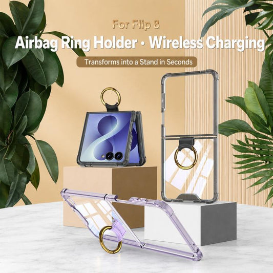GKK Airbag Phone Case with Ring, For Galaxy Z Flip8 5G