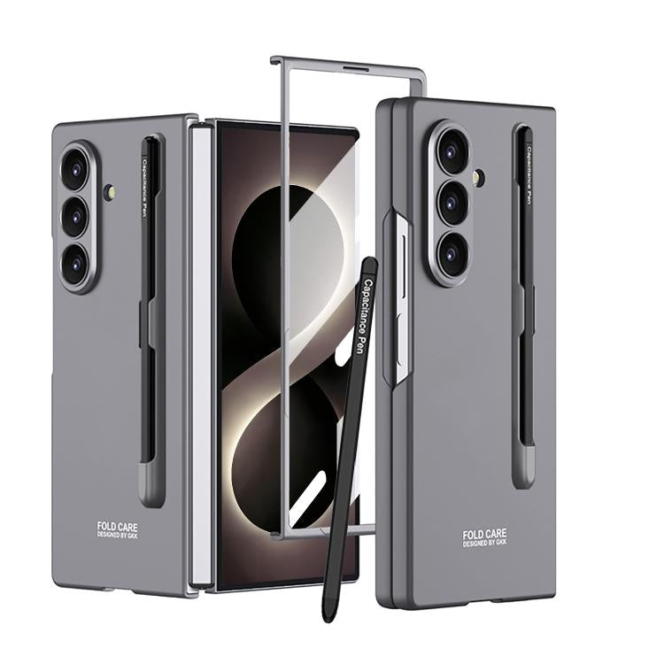 GKK Integrated Ultra-thin Full Coverage Phone Flip Case with Pen, For Galaxy Z Fold8 Ultra 5G