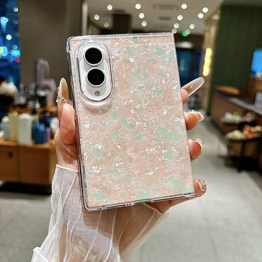 Pearlescent Shell Texture Phone Case, For Galaxy Z Fold8 5G