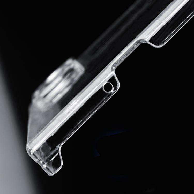 Transparent PC Dual Axis Shockproof Phone Case with Lens Cover, For Galaxy Z Fold8 5G