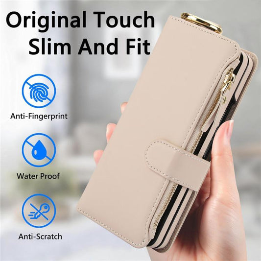 Crossbody Ring Multifunctional Wallet Leather Phone Case, For Galaxy Z Fold8 Ultra 5G