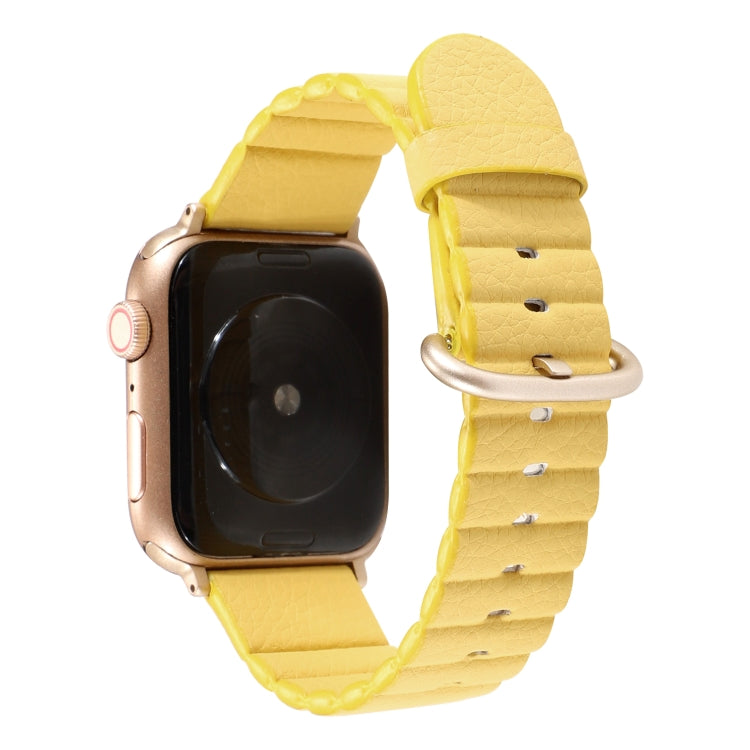 Loop Stripes Replacement Strap Watchband with Iron Buckle, For Apple Watch Series 7 41mm / & 6 & SE & 5 & 4 40mm, For Apple Watch Series 7 45mm / & 6 & SE & 5 & 4 44mm