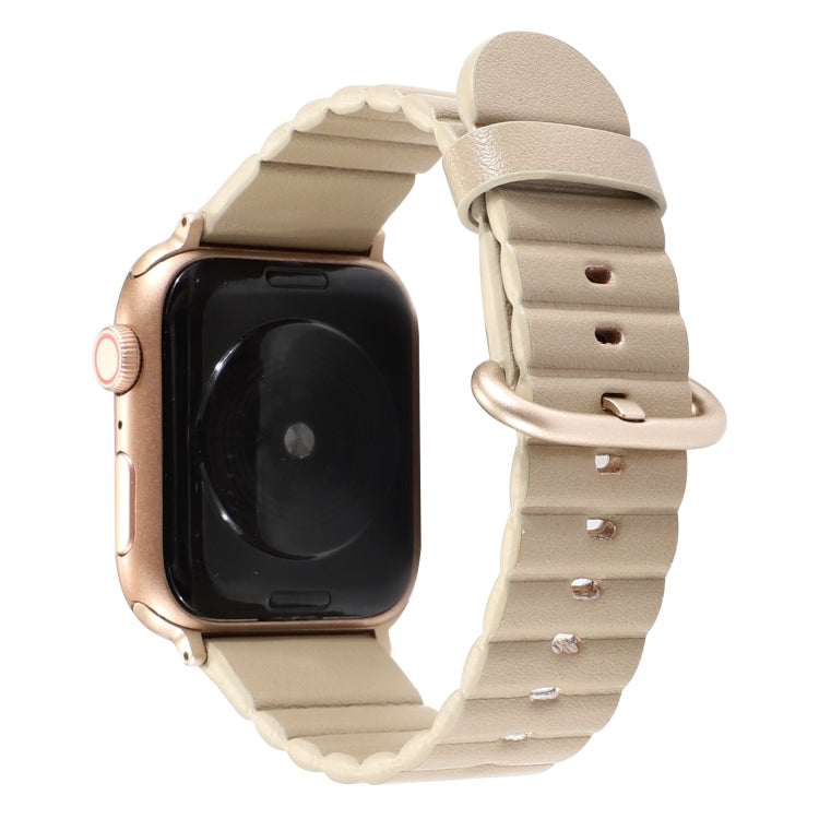 Loop Stripes Replacement Strap Watchband with Iron Buckle, For Apple Watch Series 7 41mm / & 6 & SE & 5 & 4 40mm, For Apple Watch Series 7 45mm / & 6 & SE & 5 & 4 44mm