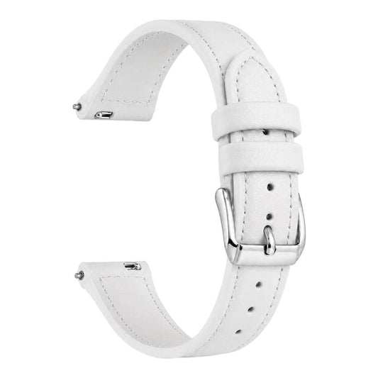 xDfind Universal Straight Lug Ends Slim Waist Vegan Leather Watch Band, 22mm, 20mm, 18mm