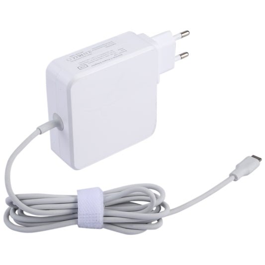87W USB-C / Type-C Power Adapter Portable Charger with 1.8m Charging Cable, EU Plug