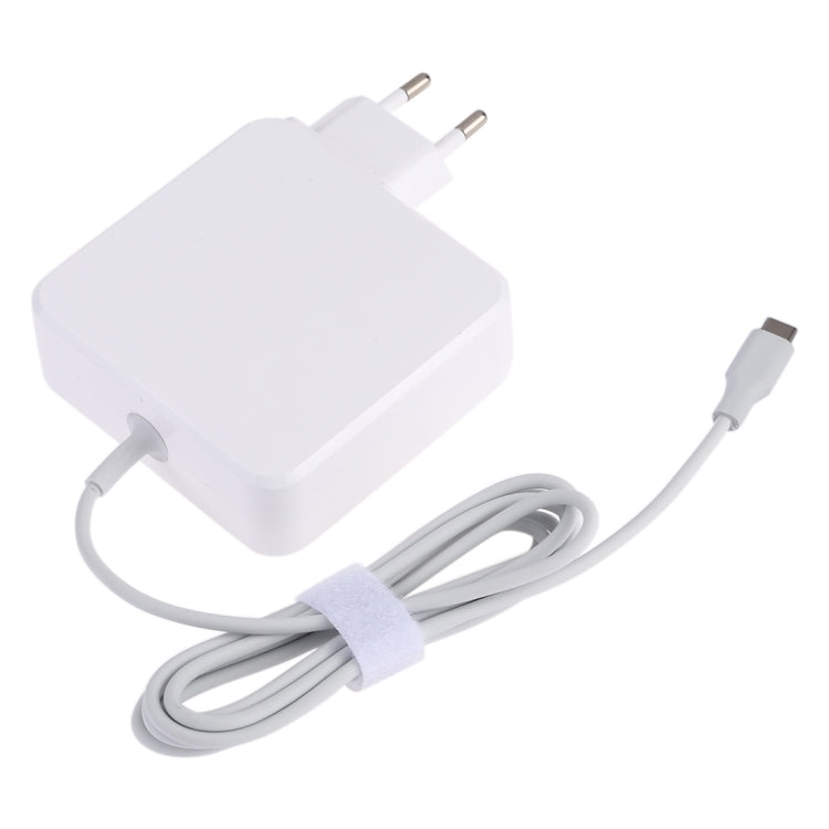 87W USB-C / Type-C Power Adapter Portable Charger with 1.8m Charging Cable, EU Plug