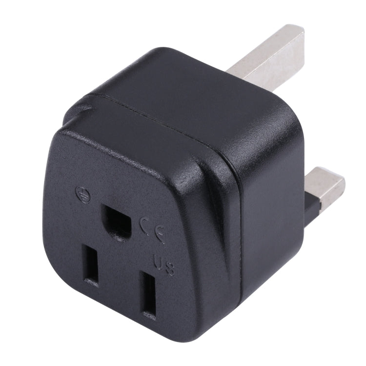Portable Three-hole US to UK Plug Socket Power Adapter, US to UK, US to EU