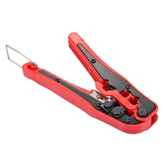 WLXY 4 in 1 Portable Crimping Stripper Punch Down Wire Line Detector Ethernet Network Cable Tester Tools Kits, 4 in 1