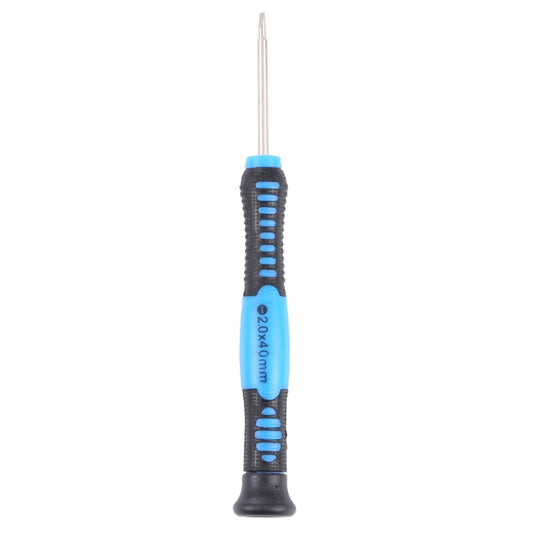 JIAFA JF-607-2.0 Slot 2.0 Mobile Phone Repair Screwdriver, 2.0 Slot (Blue)