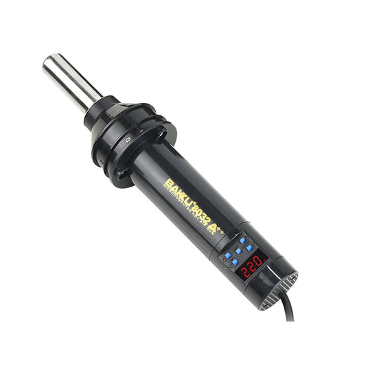 Pistolet à air chaud BAKU BK-8032A++ AC 220V 450W avec affichage LED, prise EU, BK-8032A++ AC 220V 450W