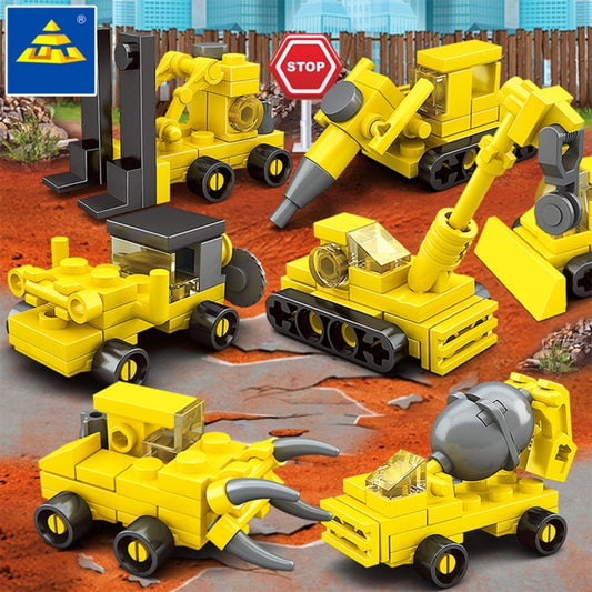8 in 1 KAZI Field Forces Children DIY Enlightenment Assembled Building Blocks Educational Intelligence Toy, GPT6074A, GPT6074B