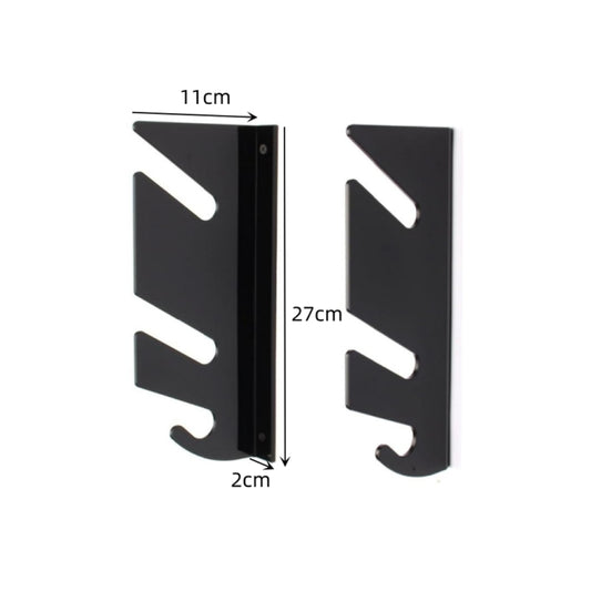 YX018 1 Pair Four-Wheel Skateboard Wall Mount Bracket, YX018