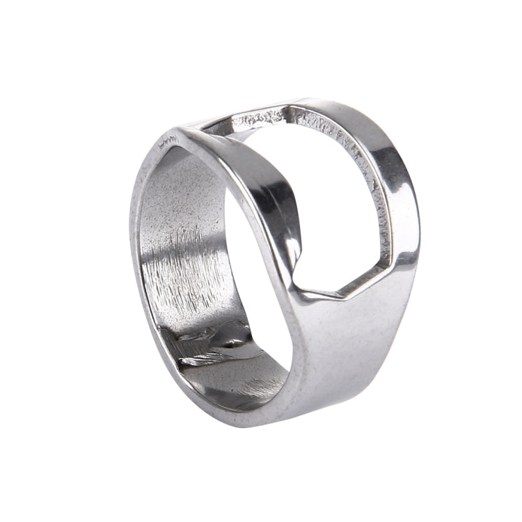10pcs Ring Style Metal Beer Bottle & Can Opener, Inner Diameter: 2.2cm