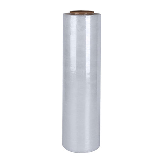 Film étirable transparent en PE (Largeur : 45 cm, Longueur : 320 m), Largeur : 45 cm, Longueur : 320 m