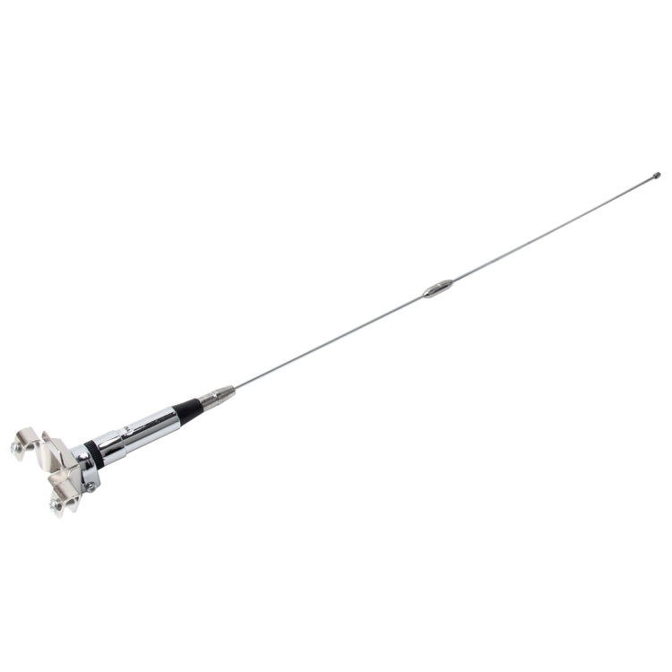 Antenne universelle extensible pour voiture, à clip latéral, modifiée pour éliminer l'électricité statique, longueur : 60 cm, couleur : noir, longueur : 60 cm, couleur : argent