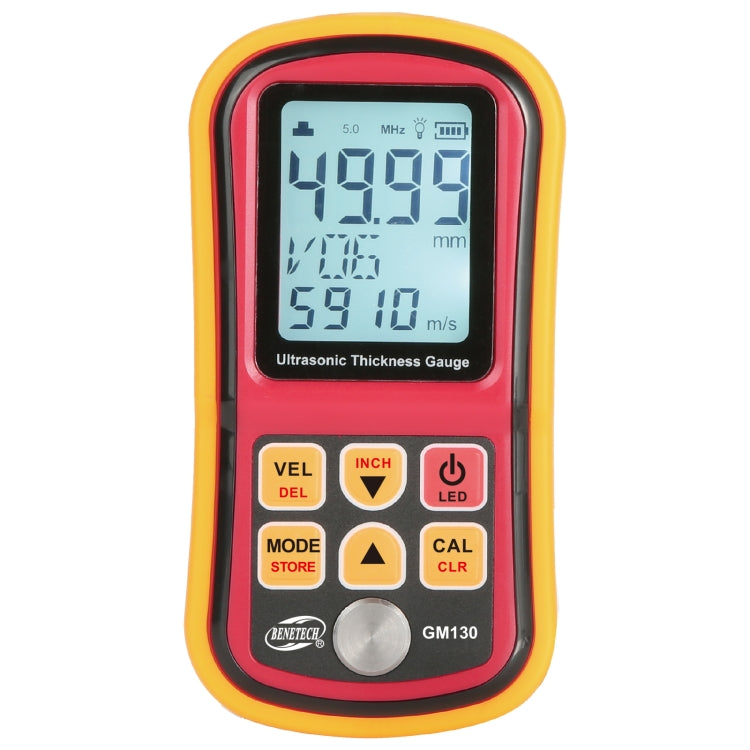 BENETECH GM130 Ultrasonic Thickness Meter Tester Gauge, Measure Range: 1.00~300.0mm, GM130