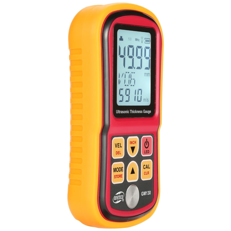BENETECH GM130 Ultrasonic Thickness Meter Tester Gauge, Measure Range: 1.00~300.0mm, GM130
