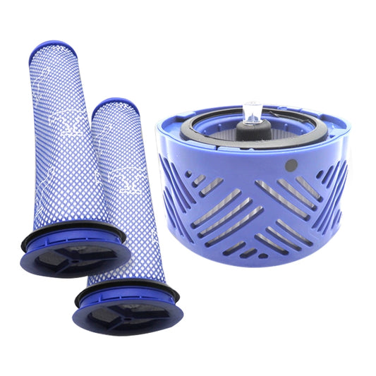 XD956 3-in-1-Nachfilterkern + 2 Vorfilter für Dyson V6 Staubsaugerzubehör, XD956